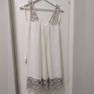 BCBG maxazria embezzled mini dress